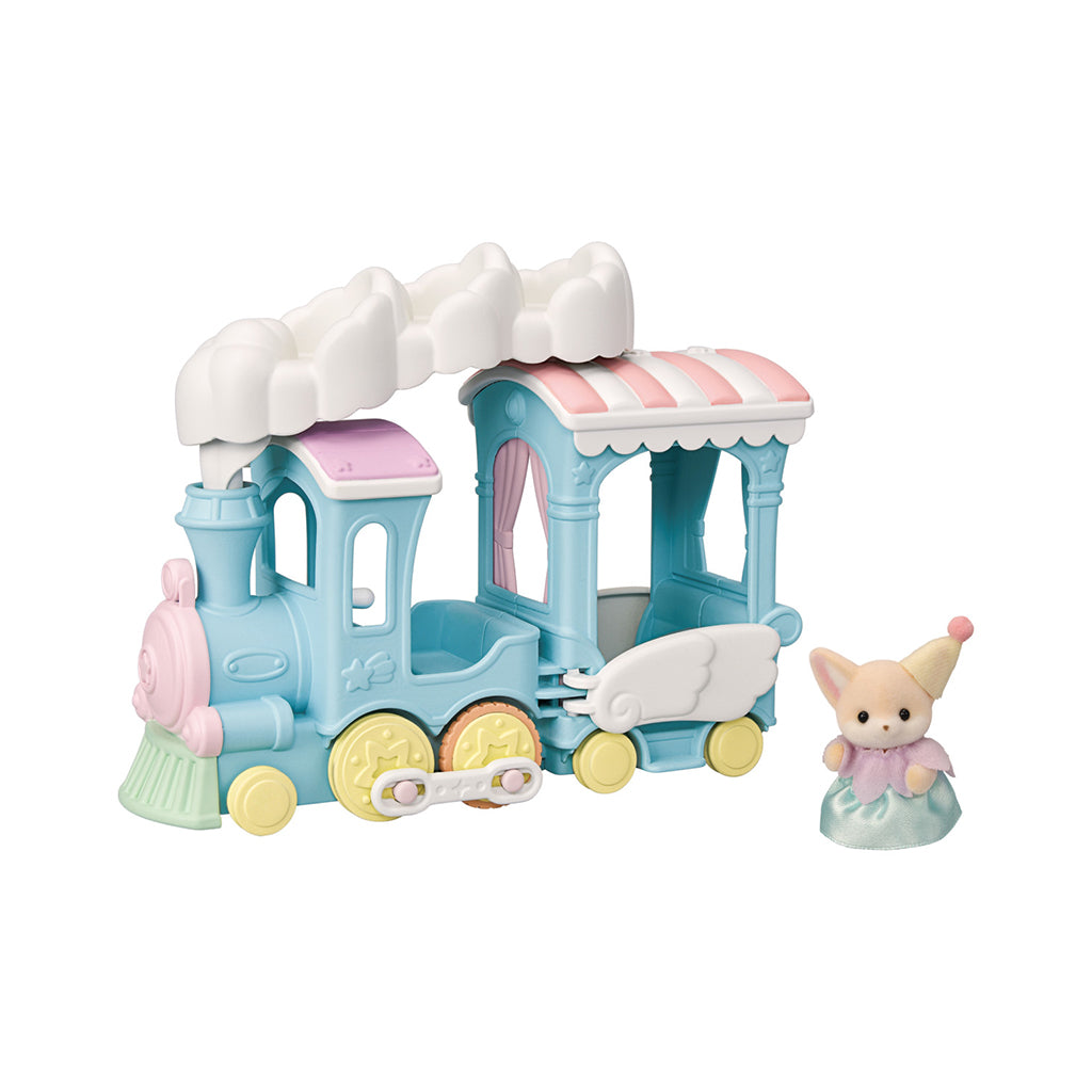 Calico Critters Floating Cloud Rainbow Train