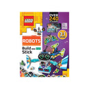 LEGO Books- Build & Stick Robots
