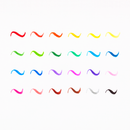 Dual Tone Double-ended  Brush Markers- Set of 12