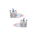Rainbow Castle Clips Set of 2