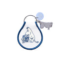 Patch Keychain- Moomintroll Garden