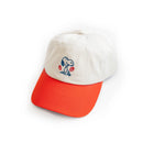 Adult Snoopy Embroidered Dad Hat- Strawberry