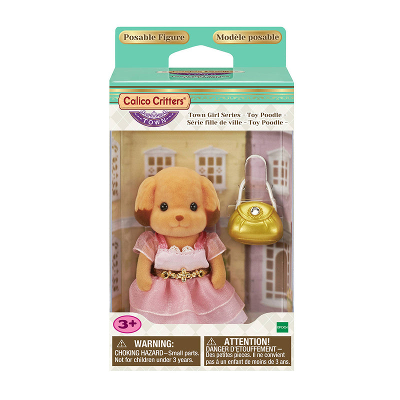 Single Doll- Toy Poodle in Satin Dress