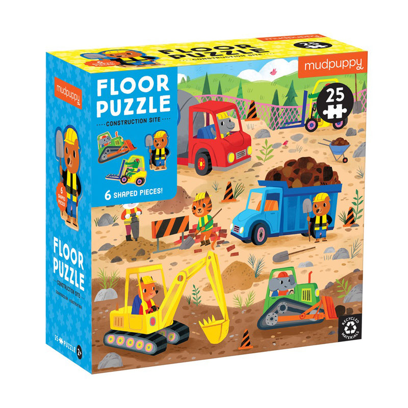 25 Pc Puzzle- Construction Site
