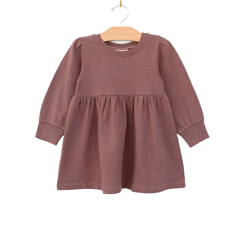 Fleece Dress- Orchid