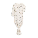 Infant Kimono Knotted Gown - Woods/Cypress
