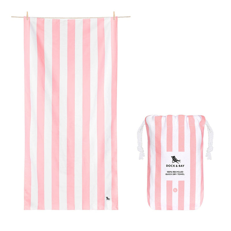 Quick Dry Beach Towel Large (63"x35")