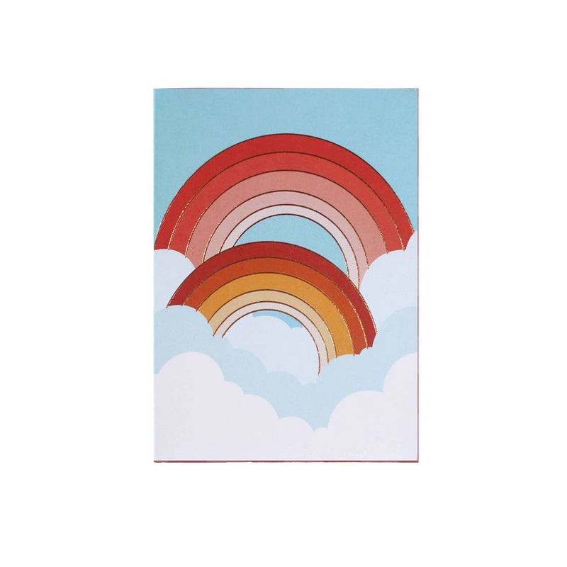 Radical Rainbow Foiled Card