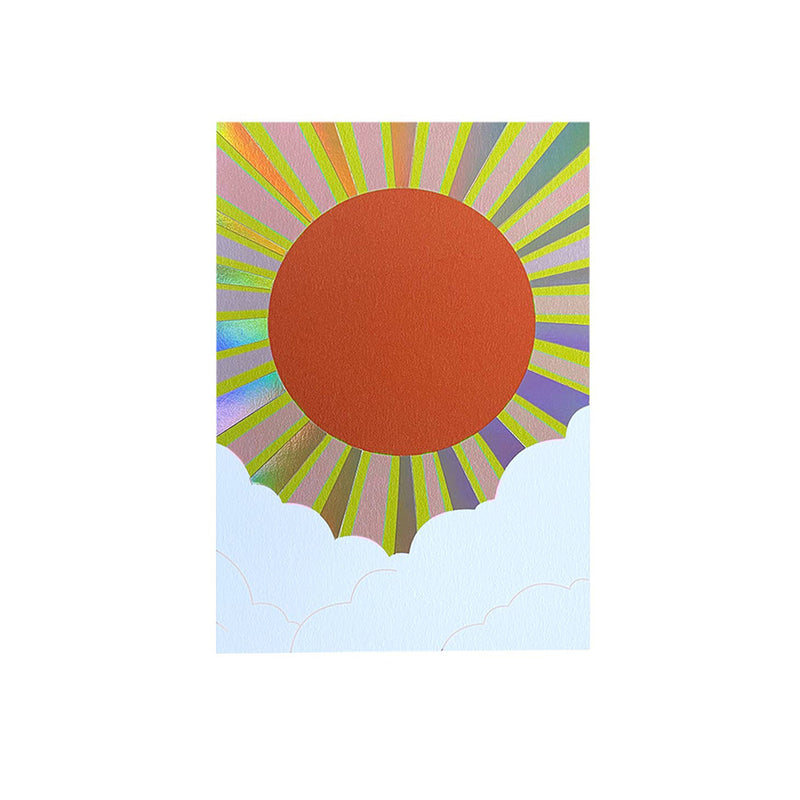Sweet Sunbeam Foiled Card