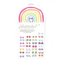 Rainbow Love Sticker Earrings