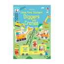 Little First Stickers Diggers & Cranes
