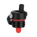 Standard Mouth Flex Straw Cap Black