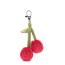 Strawberry & Cherry Bag Charms