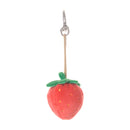 Strawberry & Cherry Bag Charms