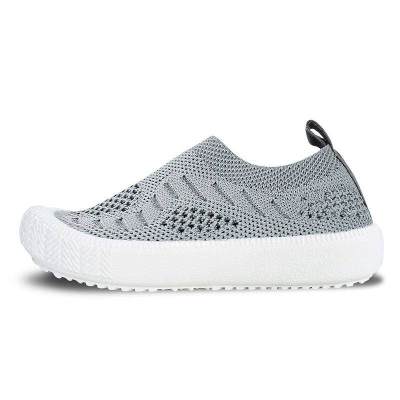 Kids Breeze Knit Shoe- Grey