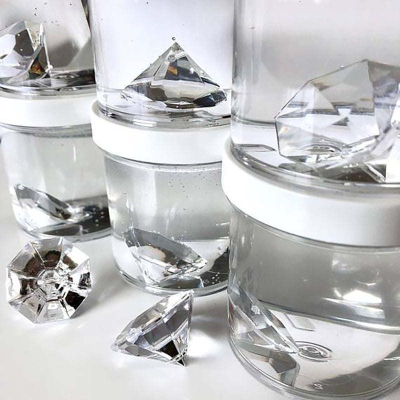 Diamond Clear Putty Slime- 8 oz