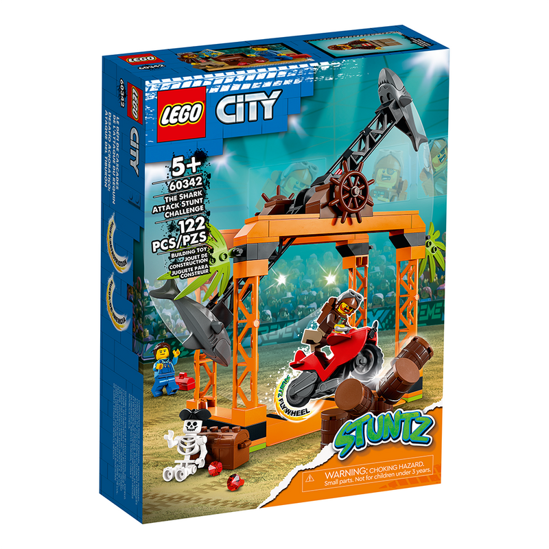 LEGO® City Shark Attack Stunt Challenge