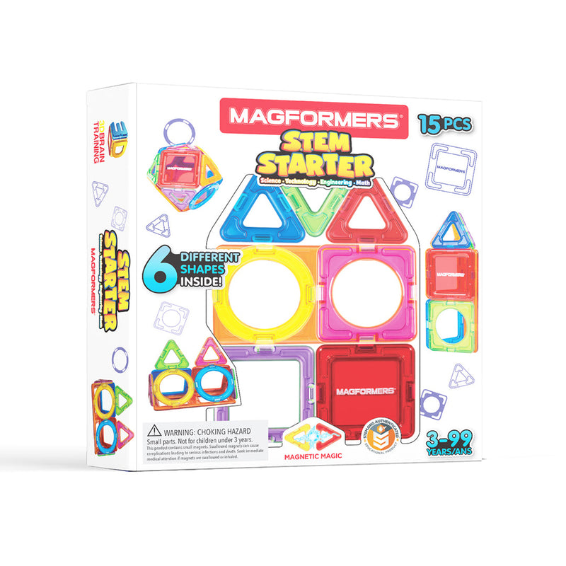 Magformers STEM Starter Builder 15Pc Set