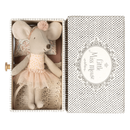 Little Sister Dance Mouse in Daybed- Light Pink Tutu