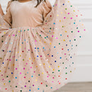 Diana Dress- Confetti Cream