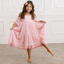 Everly Dress- Pink Rose