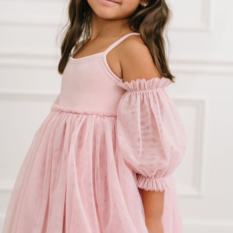 Everly Dress- Pink Rose