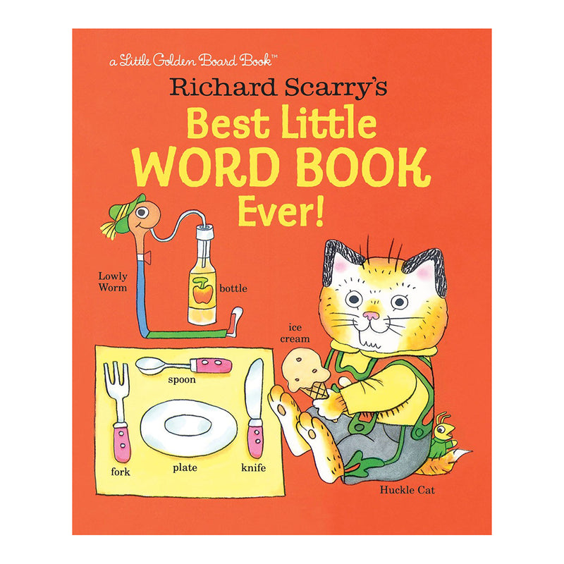 Richard Scarry's Best Little Word Book Ever Board Book
