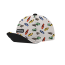 Short Brim Baby Hat (3/9M)- Pitstop