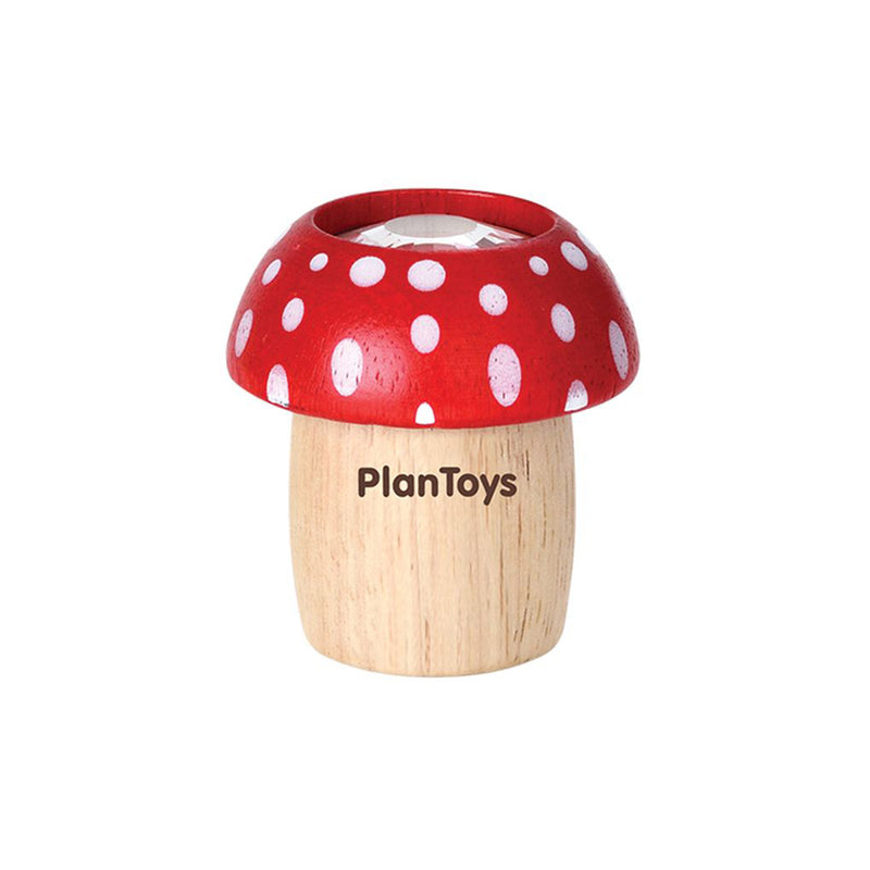 Mushroom Kaleidoscope- Red