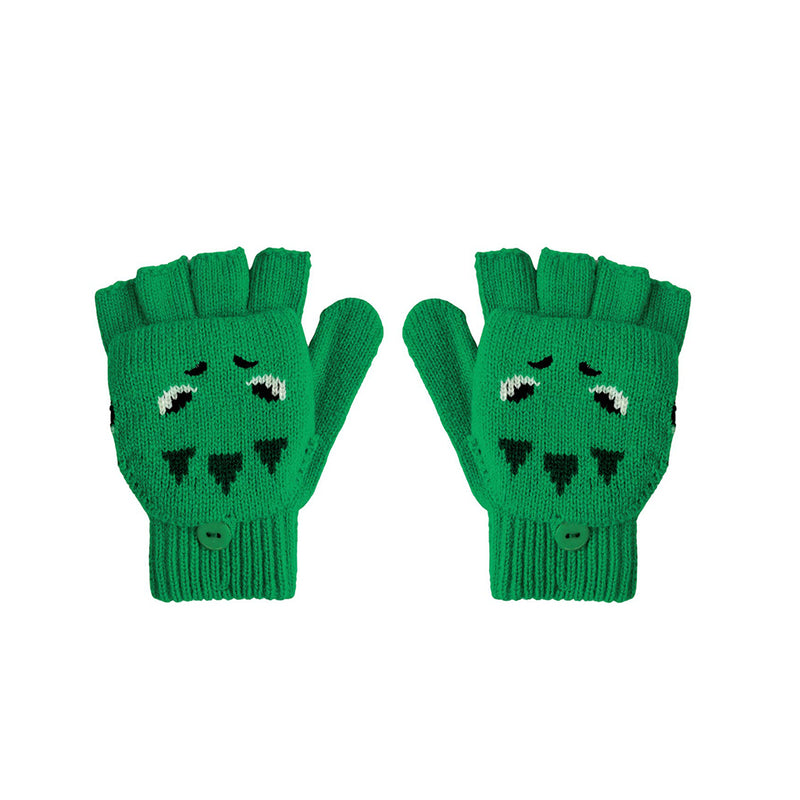 T-Rex Knitted Gloves