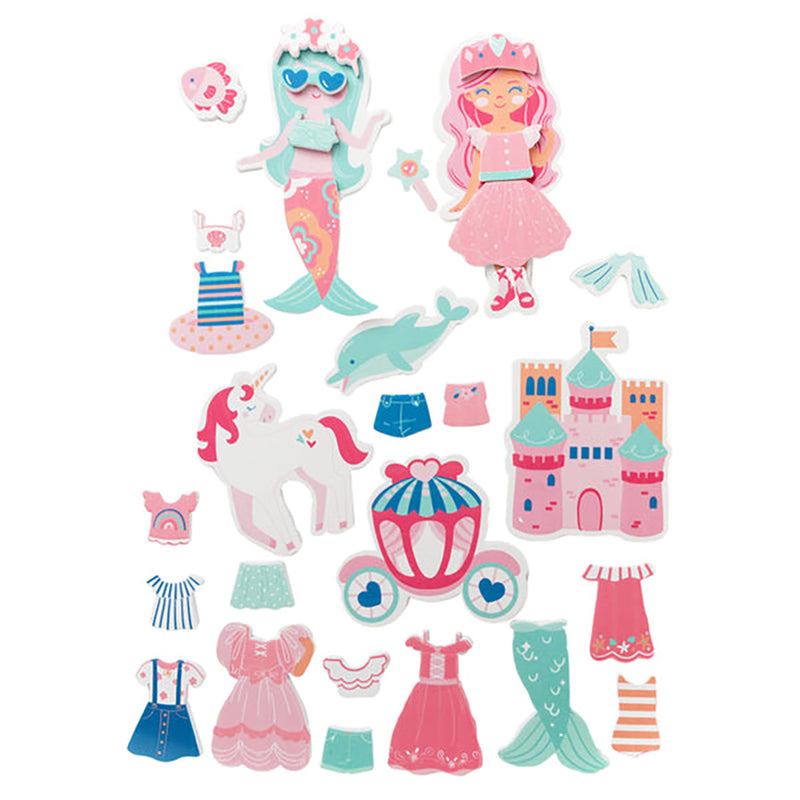 Dress-Up Bath Toy Set- Mermaid