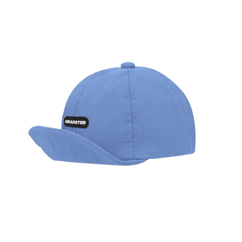 Short Brim Baby Hat (3/9M)- Salty Blue