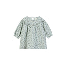 June Dress- Dusty Teal Floral