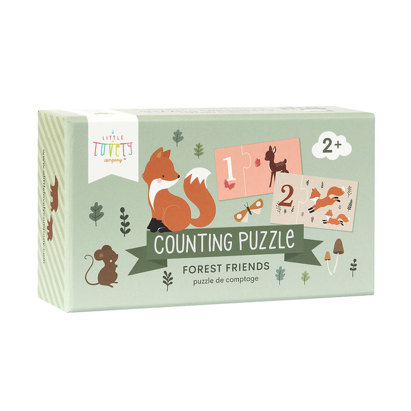 Match & Count Puzzle- Forest Friends