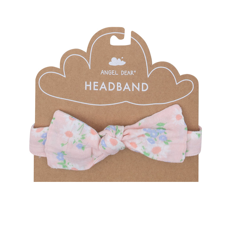 Organic Baby Headband- Gathering Daisies