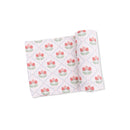 Swaddle Blanket- Sweet Strawberries