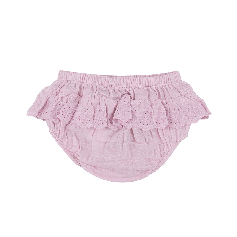 Organic Muslin Bloomer Skirt- Ballet Pink