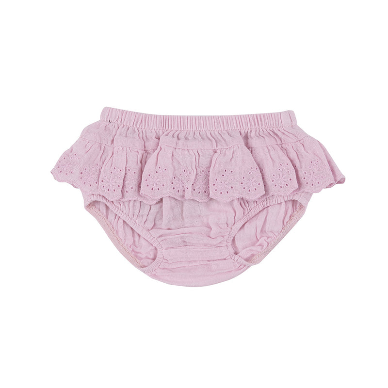 Organic Muslin Bloomer Skirt- Ballet Pink