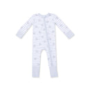 Convertible Romper- Airplane Stripe