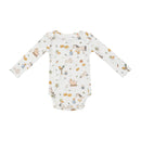 Bamboo Long Sleeve Bodysuit- Farm Babies