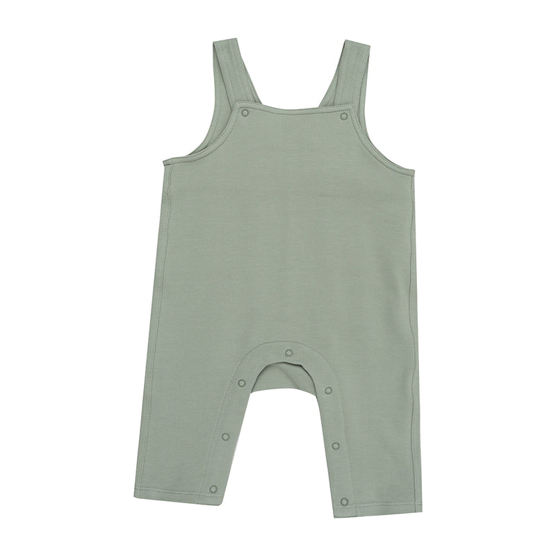 French Terry Overalls- Desert Sage