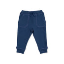 Jogger Pant- Solid Insignia Blue w/ Varsity Stripe