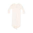 Ribbed Knotted Gown- Sugar Swizzle