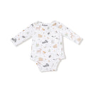 Bamboo Long Sleeve Bodysuit- Woodland Babies