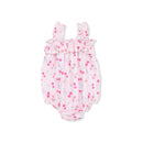 Ruffly Strap Bubble- Sweet Bow Cherries