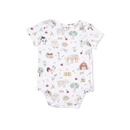 *Short Sleeve Bodysuit- Cute Farm