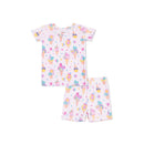 Short Loungewear Set- Ice Cream Fun Crew
