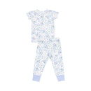 Short Sleeve Loungewear Set- Veronical Floral