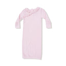 Kimono Ruffle Gown- Veiled Pink