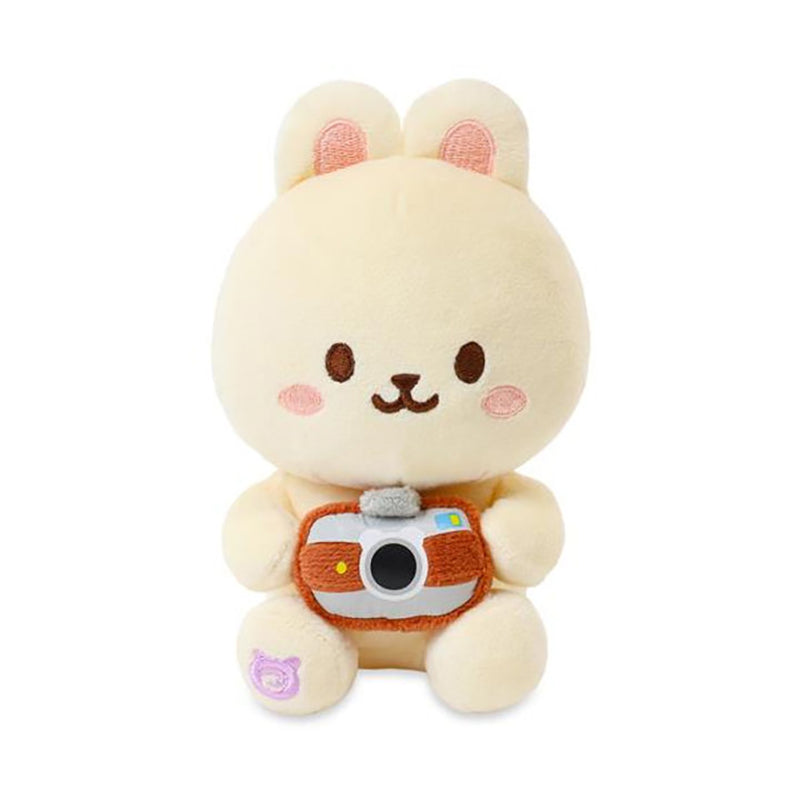 Sitting Plush- Camera Bunny